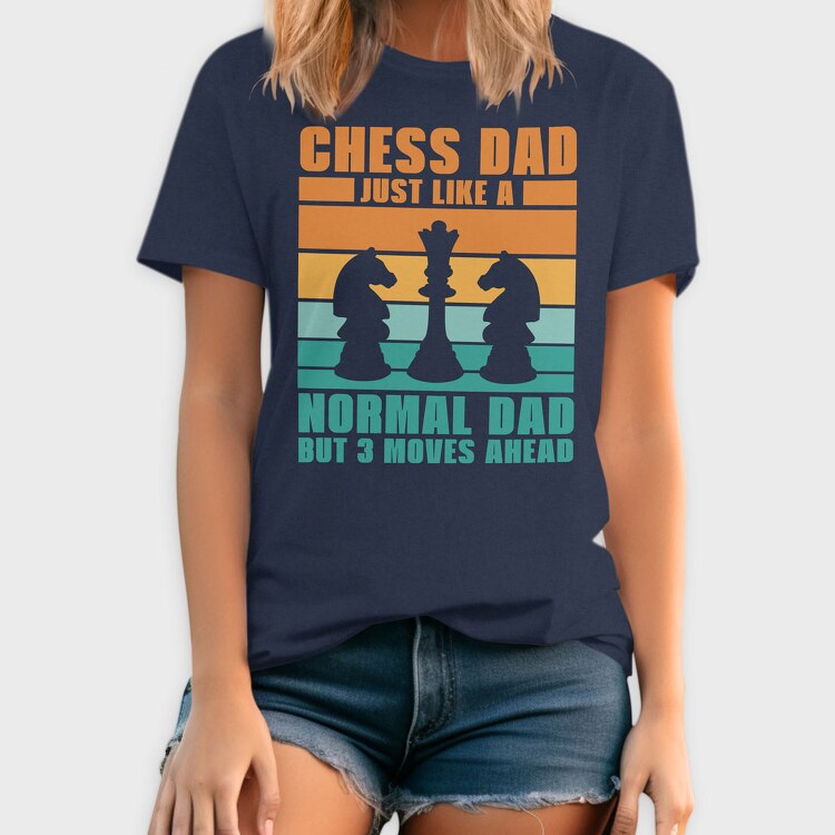 Chess Dad, Tricou Barbati (Unisex)