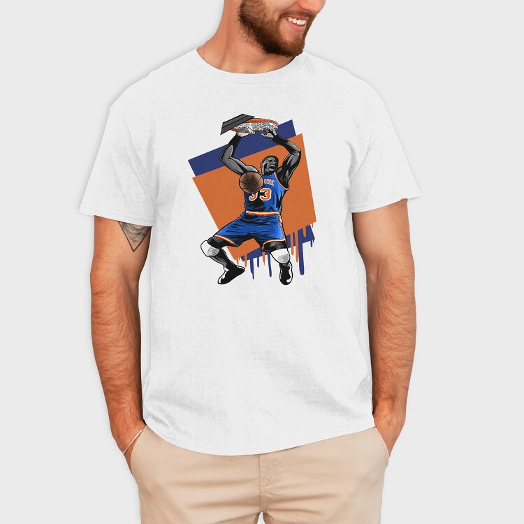 PATRICK EWING, Tricou Barbati (Unisex)
