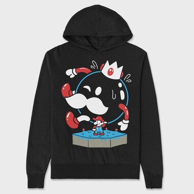 Super Mario 20, Hanorac Oversize Barbati (Unisex)