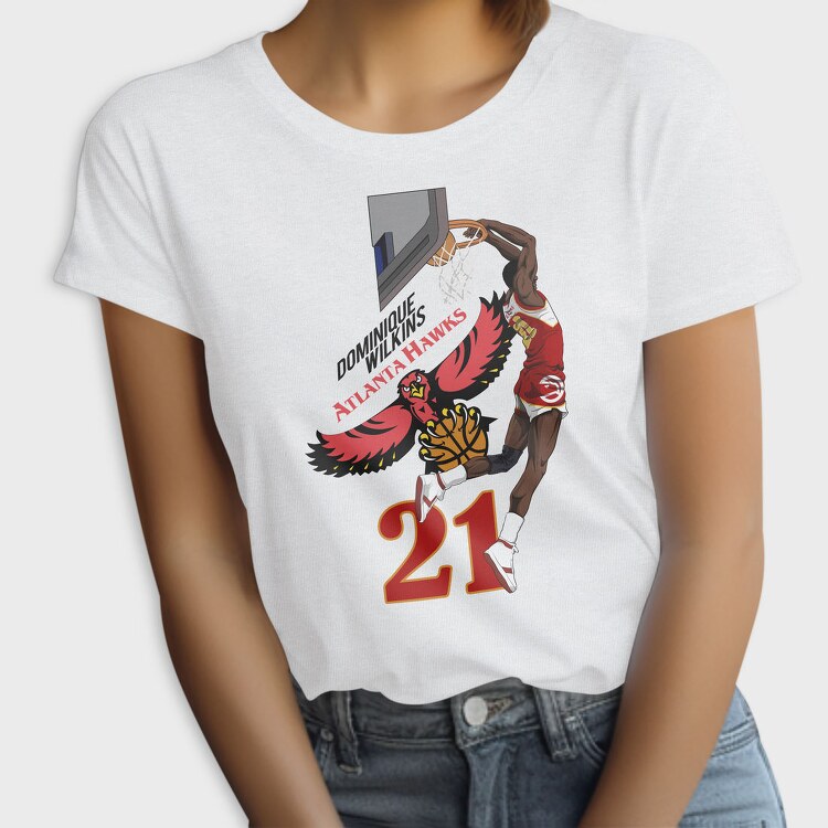 DOMINIQUE WILKINS Dunk1, Tricou Femei