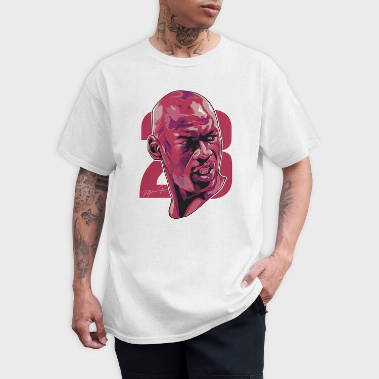 JORDAN Bust Art 1, Tricou Barbati (Unisex)