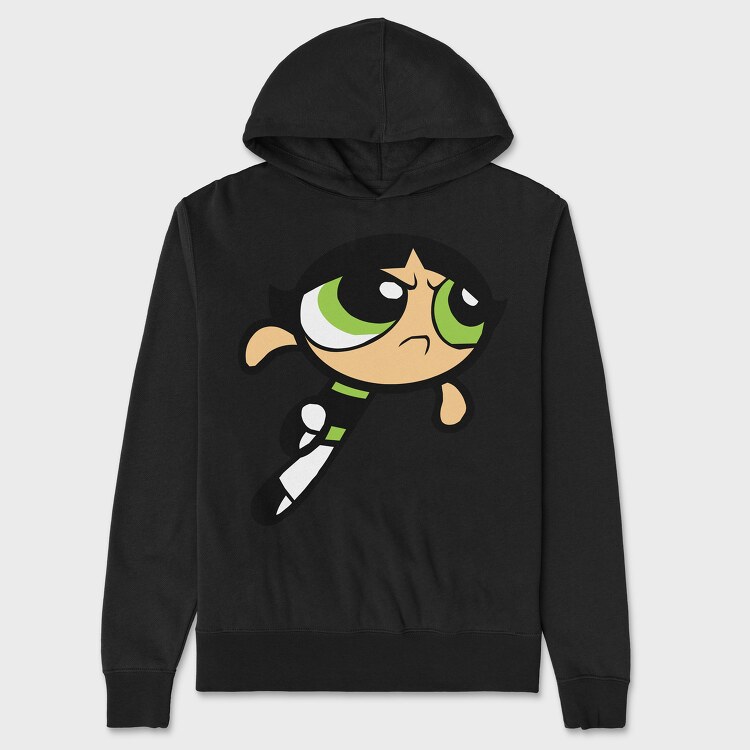 Hanorac Barbati (Unisex), Cartoon Retro the Powerpuff Girls 2