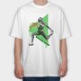 SHAWN KEMP Art2, Tricou Oversize Barbati (Unisex)