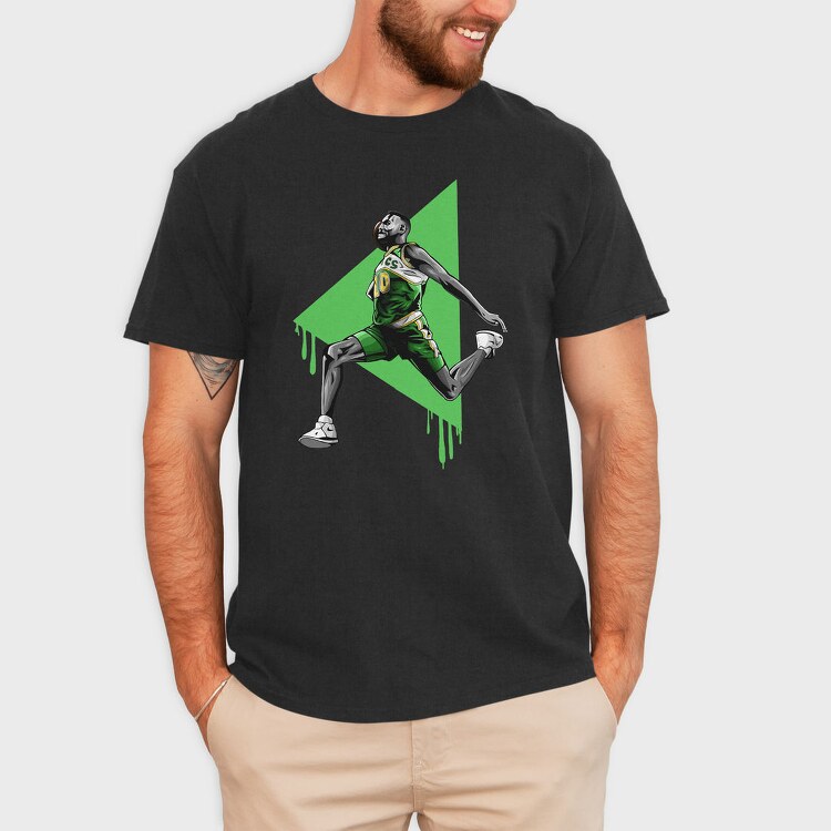 SHAWN KEMP, Tricou Barbati (Unisex)