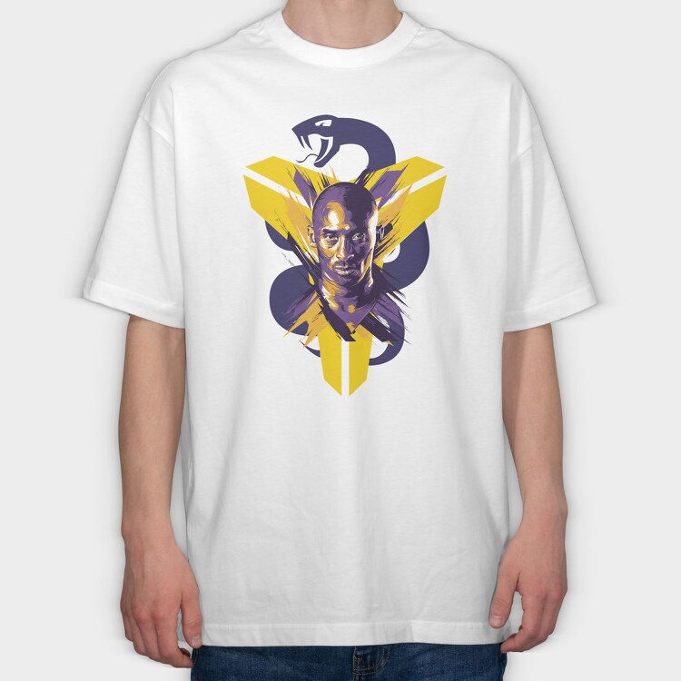 MAMBA KOBE 1, Tricou Oversize Barbati (Unisex)