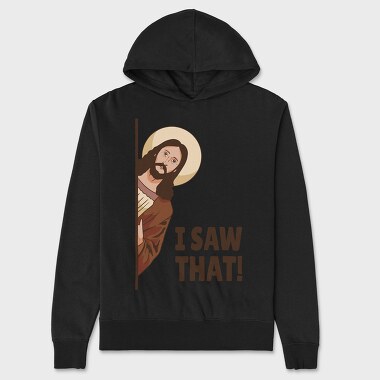 I Saw That Jesus, Hanorac Oversize Barbati (Unisex)