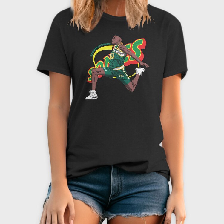 SHAWN KEMP Dunk1, Tricou Barbati (Unisex)