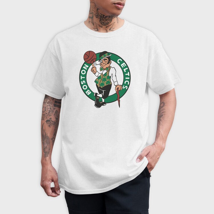 BOSTON CELTICS logo design, Tricou Barbati (Unisex)
