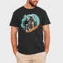 Astronaut Motorbike, Tricou Barbati (Unisex)