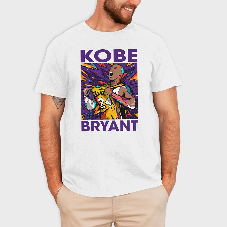 KOBE BRYANT Art4, Tricou Barbati (Unisex)