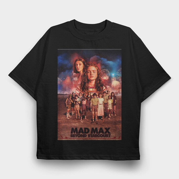 Mad Max Beyond Star Court, Tricou Oversize Barbati (Unisex)