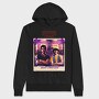 Stranger Things Best Friends, Hanorac Oversize Barbati (Unisex)