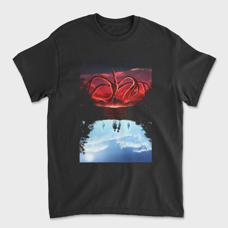 Stranger Things Butterfly, Tricou Barbati (Unisex)