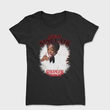 Stranger Things Lucas, Tricou Femei