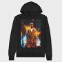 Stranger Things Neon, Hanorac Oversize Barbati (Unisex)