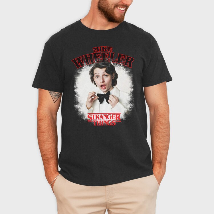 Stranger Things Mike Wheeler, Tricou Barbati (Unisex)
