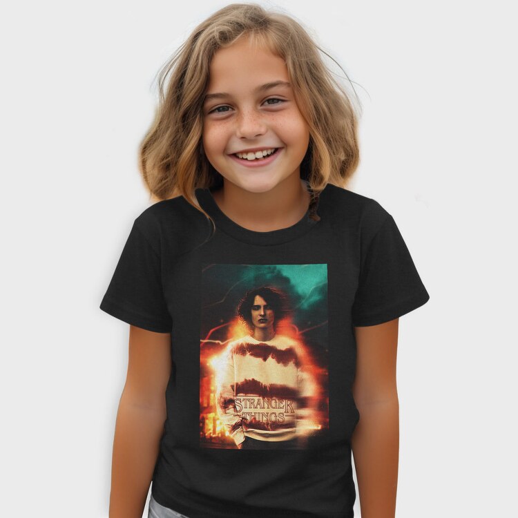 Stranger Things Flame, Tricou Copii