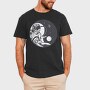 Astronaut Yin Yang, Tricou Barbati (Unisex)