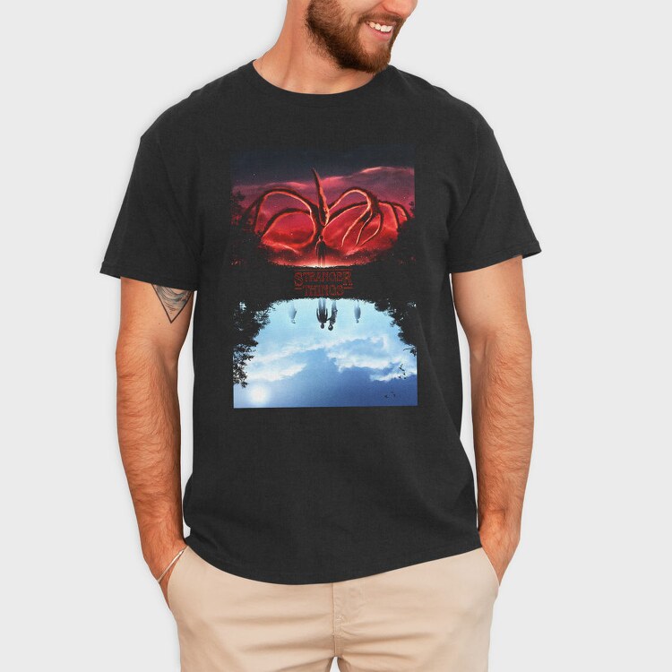 Stranger Things Butterfly, Tricou Barbati (Unisex)