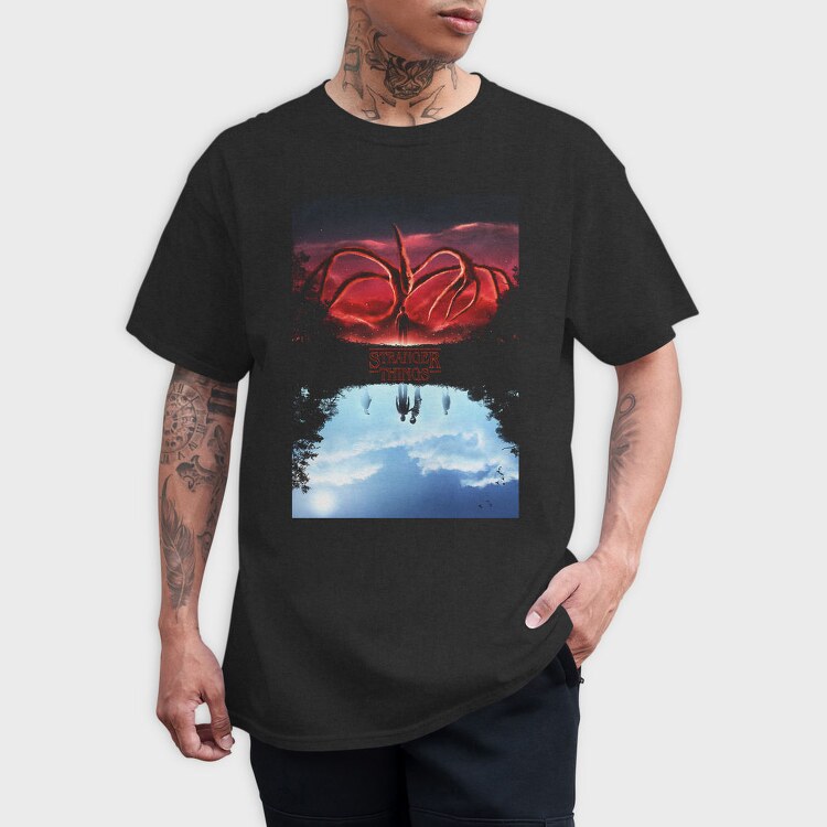 Stranger Things Butterfly, Tricou Barbati (Unisex)