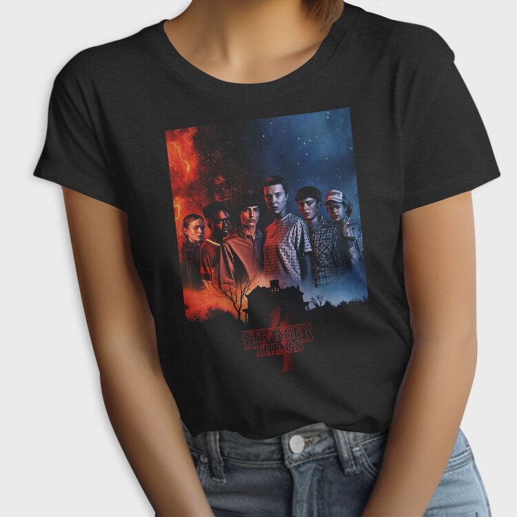 Stranger Things Squad, Tricou Femei