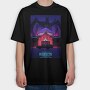 Starcourt Mall Neon Glow, Tricou Oversize Barbati (Unisex)