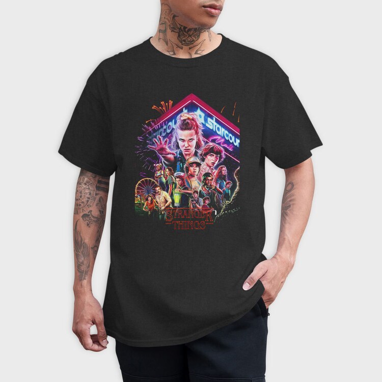 Stranger Things Carnival, Tricou Barbati (Unisex)