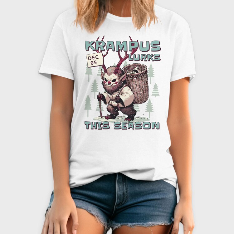 Trend Krampuslurks, Tricou Barbati (Unisex)