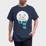 Christmas Snowman Faces 1, Tricou Barbati (Unisex)