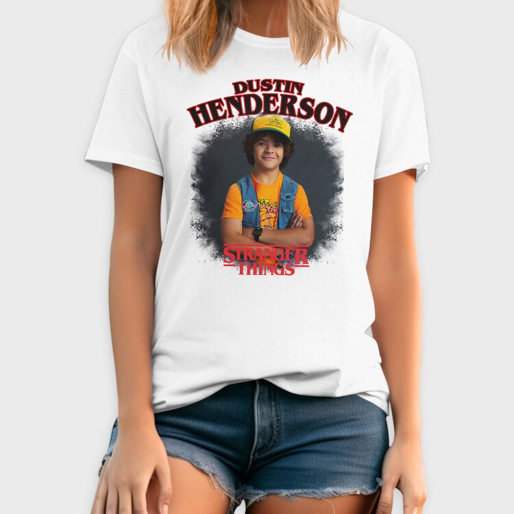 Dustin Halftone Stories, Tricou Barbati (Unisex)