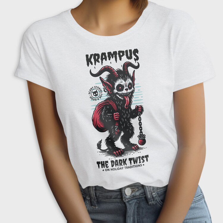 Trend the Dark Twist Krampus, Tricou Femei