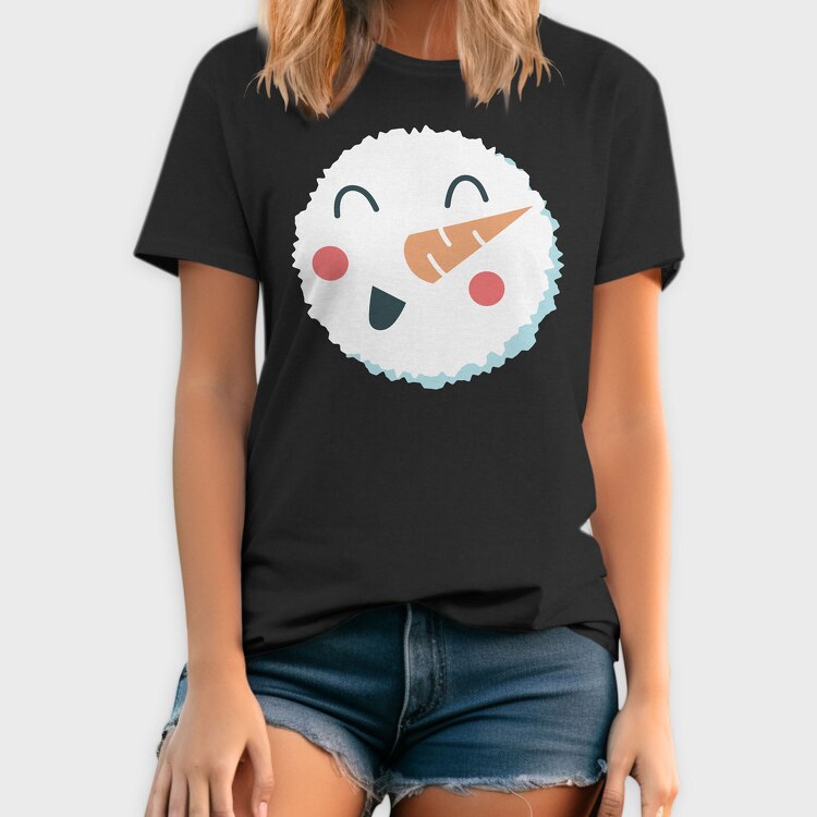 Christmas Snowman Faces 7, Tricou Barbati (Unisex)