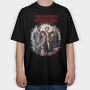 Stranger Things Group, Tricou Oversize Barbati (Unisex)