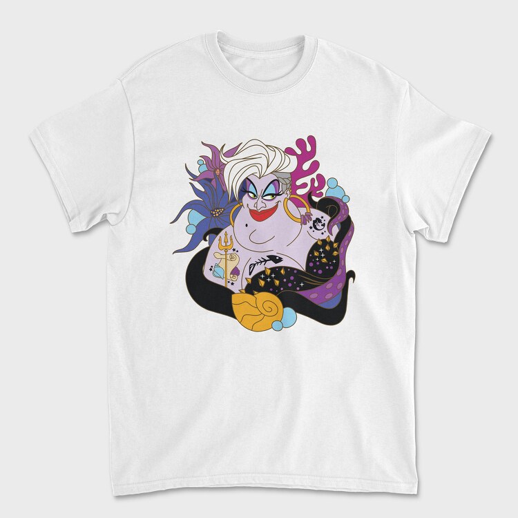 Tricou Barbati (Unisex), Villanas Disney Ursula D