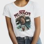 Eddie Munson Stranger Things Halftone, Tricou Femei