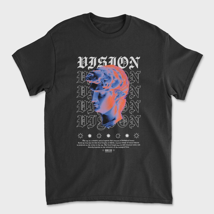 Vision 2, Tricou Barbati (Unisex)