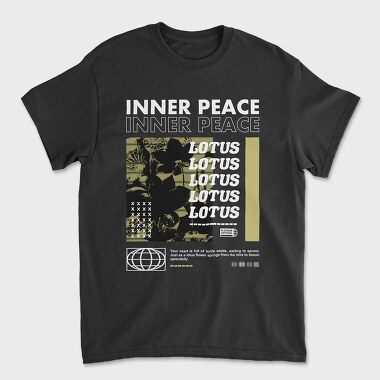 Inner Peace 2, Tricou Barbati (Unisex)