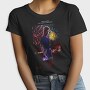 Stranger Things Halftone Fireworks, Tricou Femei