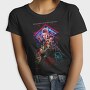 Stranger Things Halftone Neon Glow, Tricou Femei
