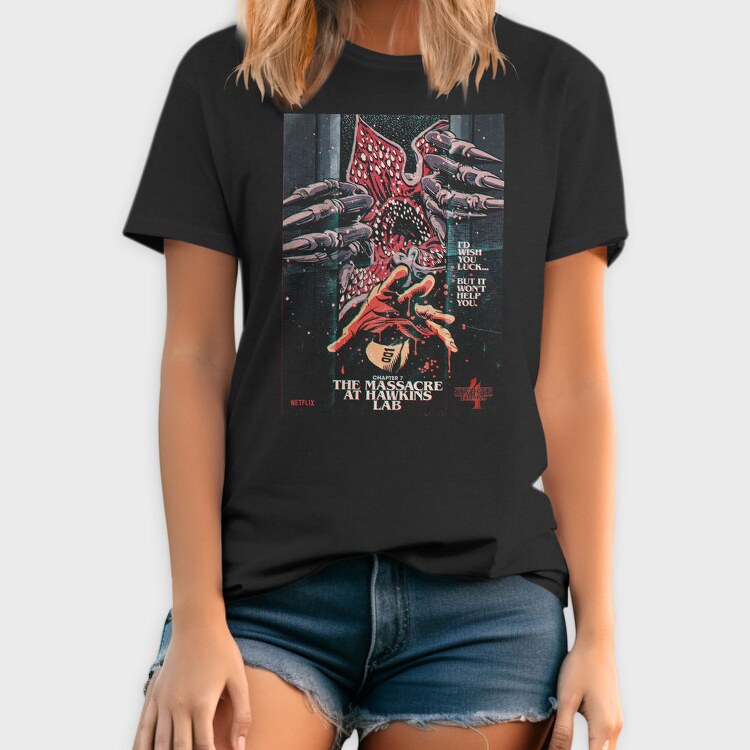 Stranger Things Eagle 07, Tricou Barbati (Unisex)