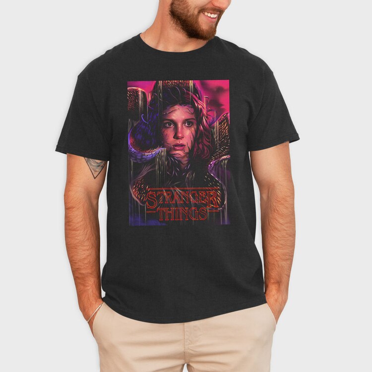 Stranger Things Eleven, Tricou Barbati (Unisex)