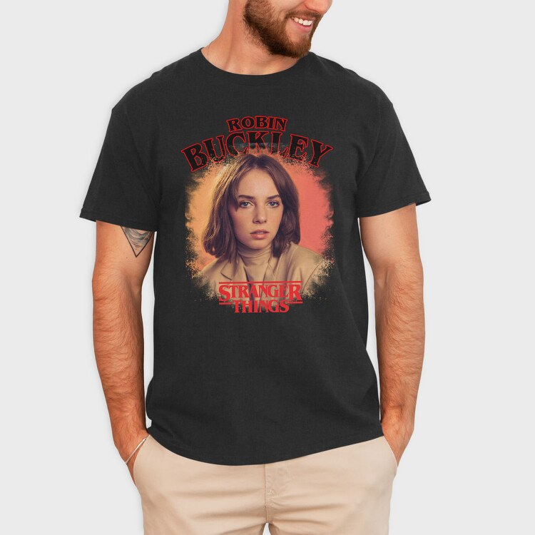 Stranger Things Robin Buckley, Tricou Barbati (Unisex)