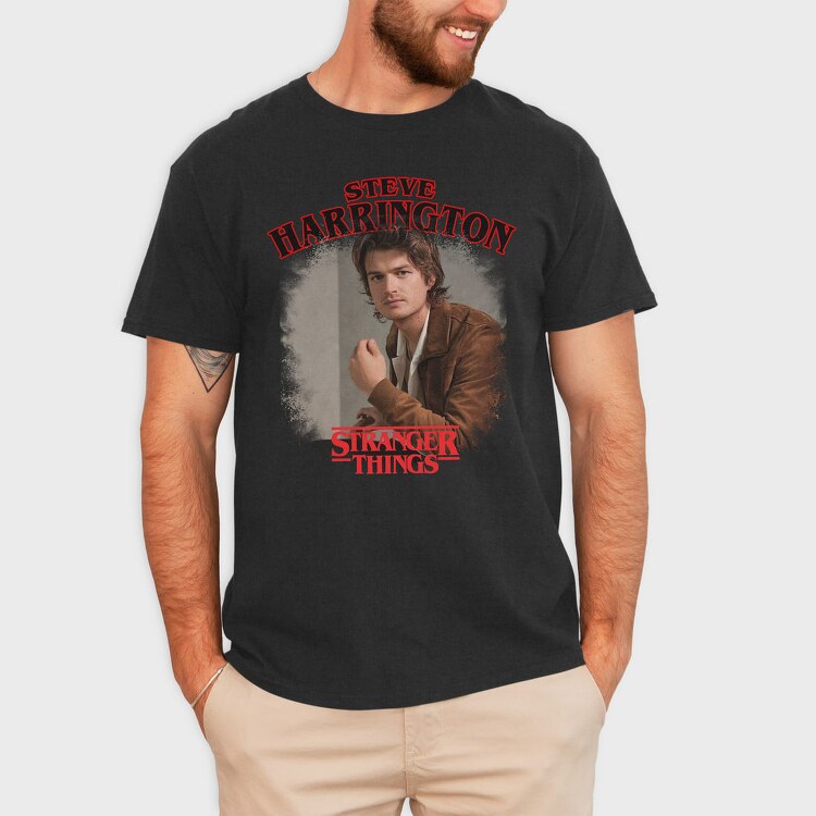 Stranger Things Harington, Tricou Barbati (Unisex)