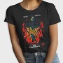 Piggyback Chopper Flames, Tricou Femei