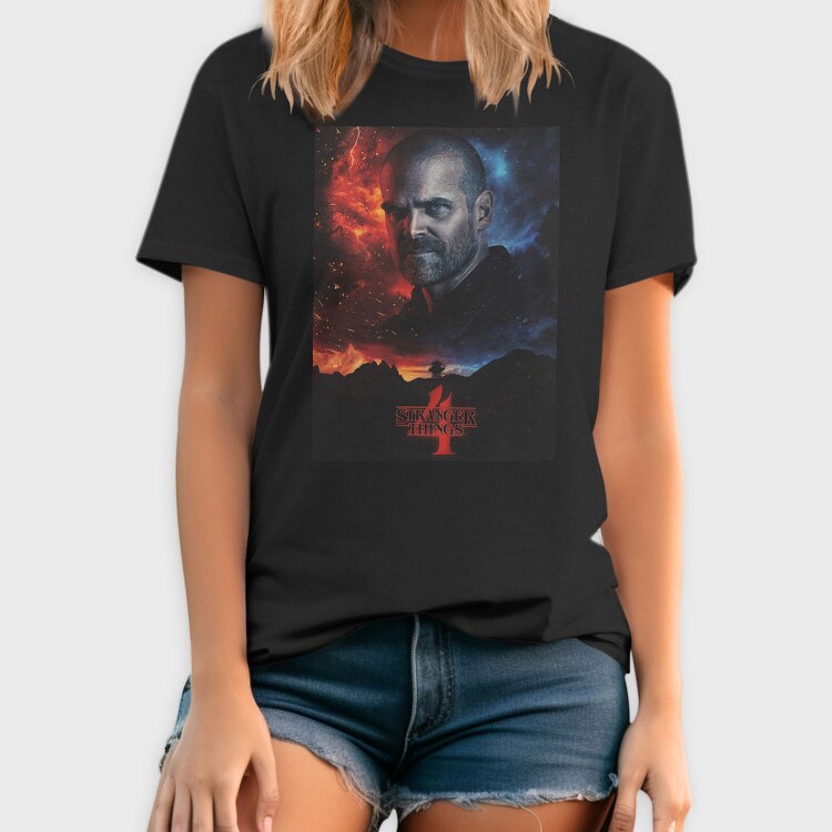 Stranger Things Alien, Tricou Barbati (Unisex)