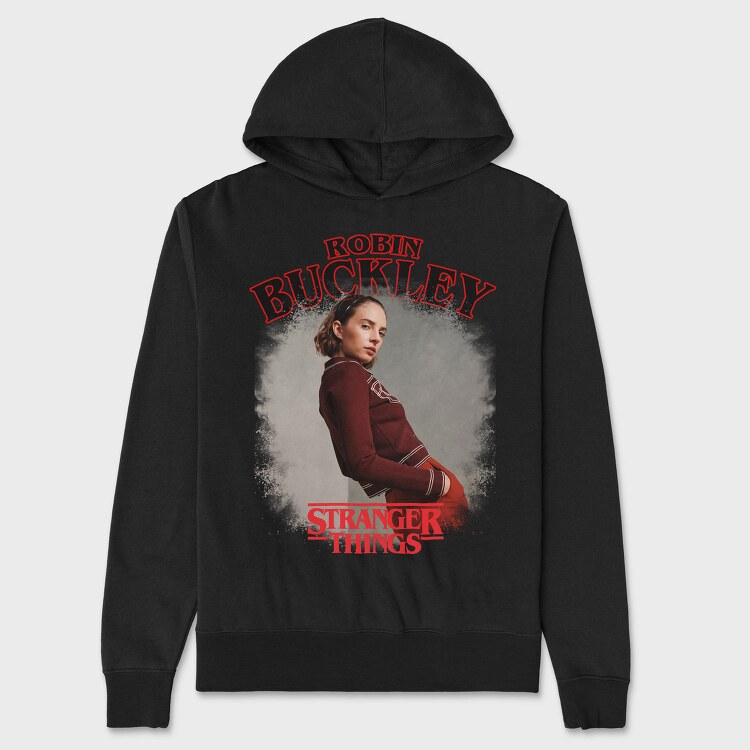 Robin Buckley Stranger Things, Hanorac Oversize Barbati (Unisex)
