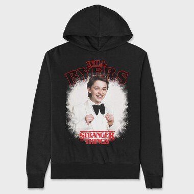 Will Byers Stranger Things, Hanorac Oversize Barbati (Unisex)