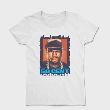 19111 50 Cent Hip Hop, Tricou Femei