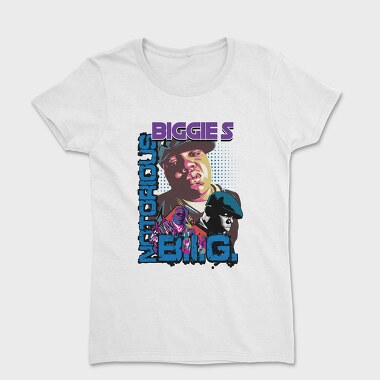 19116 Biggie Smalls Vintage, Tricou Femei