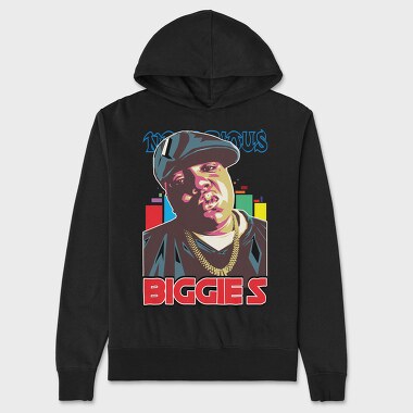 19117 Biggie Smalls, Hanorac Oversize Barbati (Unisex)